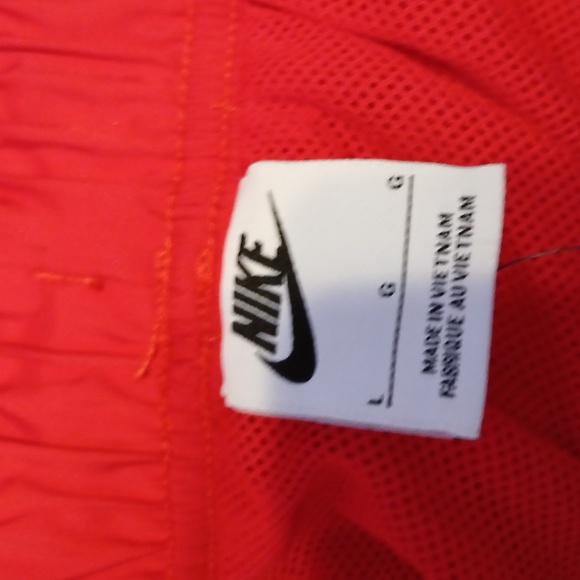 Nike Club Mens Woven Flow Shorts - Red - Picture 7 of 8